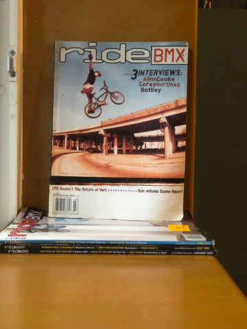 RIDE BMX (Vintage) Magazines Stack of 4